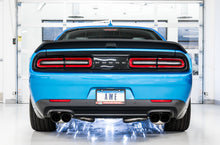 Load image into Gallery viewer, AWE Tuning 2015+ Dodge Challenger 6.4L/6.2L SC Track Edition Exhaust - Quad Diamond Black Tips Catback AWE Tuning   
