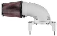 Load image into Gallery viewer, K&amp;N 01-17 Harley Davidson Softail / Dyna FI Performance Air Intake System Silver Cold Air Intakes K&amp;N Engineering   
