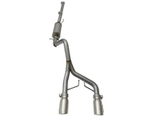 Load image into Gallery viewer, aFe Rebel Series CB 2.5in Dual Center Exit SS Exhaust w/ Polish Tip 07-15 Jeep Wrangler 3.6L/3.8L V6 Catback aFe
