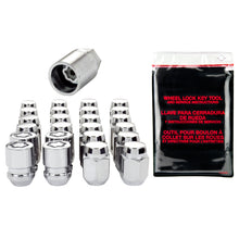 Load image into Gallery viewer, McGard 6 Lug Hex Install Kit w/Locks (Cone Seat Nut) M12X1.25 / 13/16 Hex / 1.28in. L - Chrome Lug Nuts McGard
