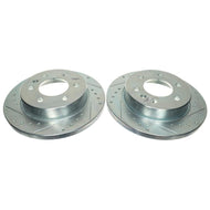 Power Stop 19-21 Mercedes-Benz Sprinter 2500 Rear Drilled & Slotted Rotor (Pair) | EBR1822XPR