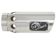 Load image into Gallery viewer, aFe Power Intercooled Tip Stainless Steel - Polished 4in In x 5in Out x 12in L Bolt-On Catback aFe

