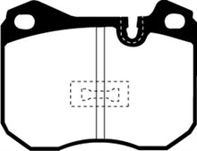 Load image into Gallery viewer, EBC 79-88 Porsche 924 2.0 Turbo Redstuff Front Brake Pads Brake Pads - Performance EBC   

