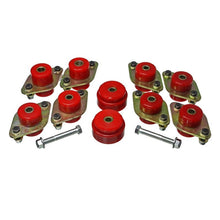 Load image into Gallery viewer, Energy Suspension 18-20 Jeep Wrangler JL Body Mount Set With Hardware - Red Bushing Kits Energy Suspension
