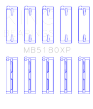 Load image into Gallery viewer, King Renault F8Q/F7R/F8M (Size STD) Performance Main Bearing Set Bearings King Engine Bearings
