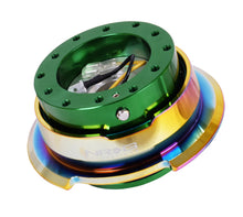 Load image into Gallery viewer, NRG Quick Release Gen 2.8 - Green Body / Neochrome Ring Quick Release Adapters NRG
