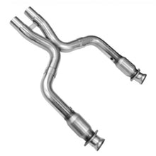 Load image into Gallery viewer, Kooks 07-10 Ford Shelby GT-500 5.4L 4V 3in x 2 1/2in OEM GREEN Cat SS X-Pipe Kooks HDR Req X Pipes Kooks Headers

