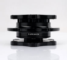 Load image into Gallery viewer, NRG Quick Release SFI SPEC 42.1 - Shiny Black Body / Shiny Black Ring Quick Release Adapters NRG
