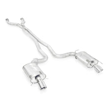 Load image into Gallery viewer, Stainless Works 2009-15 Cadillac CTS-V Wagon 3in Catback System X-Pipe Chambered Mufflers 4in Tips Catback Stainless Works
