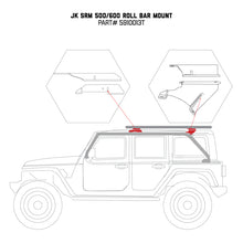 Load image into Gallery viewer, Go Rhino 07-17 Jeep Wrangler 4dr Mouinting Kit for SRM Rack Roof Baskets Go Rhino
