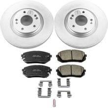 Load image into Gallery viewer, Power Stop 15-16 Hyundai Sonata Front Z17 Evolution Geomet Coated Brake Kit Brake Kits - Performance Blank PowerStop

