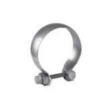 Load image into Gallery viewer, Borla Universal 2.75in (70mm) Stainless Steel Half Moon Clamp Clamps Borla

