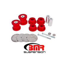 Load image into Gallery viewer, BMR 16-17 6th Gen Camaro Rear Cradle Bushing Kit (Polyurethane) - Red Differential Bushings BMR Suspension
