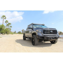 Load image into Gallery viewer, Go Rhino 19-21 Toyota Tundra CrewMax Ceros Low Profile Roof Rack - Tex. Blk Roof Rack Go Rhino
