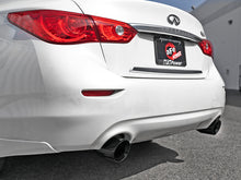 Load image into Gallery viewer, aFe Takeda 2.5in 304 SS Cat-Back Exhaust System w/ Black Tips 16-18 Infiniti Q50 V6-3.0L (tt) Catback aFe

