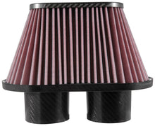 Load image into Gallery viewer, K&amp;N Universal Air Filter - 3in Dual Flange / 10x5.125in Base / 6.375x3.0625in Top / 5.5in Height Air Filters - Universal Fit K&amp;N Engineering   
