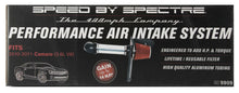 Load image into Gallery viewer, Spectre 10-11 Chevy Camaro V6-3.6L F/I Air Intake Kit - Clear Anodized w/Red Filter Cold Air Intakes Spectre
