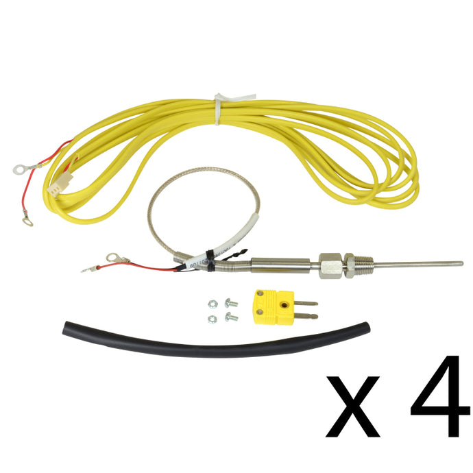 AEM Single K-Type Thermocouple Kit - 4 Pack Wiring Connectors AEM   