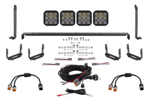 Load image into Gallery viewer, Diode Dynamics 14-23 Toyota 4Runner SS5 Stealth Grille LED 4-Pod Kit - Pro White Driving Light Accessories and Wiring Diode Dynamics   
