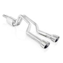Load image into Gallery viewer, Stainless Works 2006-09 Trailblazer SS 6.0L 2-1/2in Chambered Exhaust Y-Pipe Center Bumper Exit Catback Stainless Works
