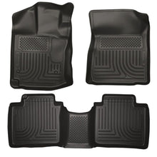 Load image into Gallery viewer, Husky Liners 12-13 Toyota Venza WeatherBeater Black Front &amp; 2nd Seat Floor Liners Floor Mats - Rubber Husky Liners
