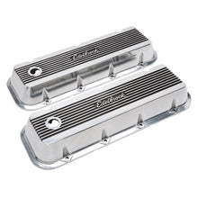 Load image into Gallery viewer, Edelbrock Valve Cover Elite II Chevrolet 1965 and Later 396-502 Big Block V8 Polished Valve Covers Edelbrock
