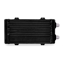 Load image into Gallery viewer, Mishimoto Universal Small Bar and Plate Dual Pass Black Oil Cooler Oil Coolers Mishimoto
