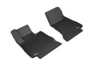 3D MAXpider 2018-2020 Mercedes-Benz E-Class Coupe C238 Kagu 1st Row Floormat - Black Floor Mats - Rubber 3D MAXpider   