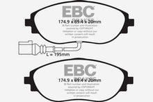 Load image into Gallery viewer, EBC 14-20 Audi S3 2.0 Turbo Yellowstuff Front Brake Pads Brake Pads - Performance EBC   
