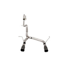 Load image into Gallery viewer, Corsa 2007-2018 Jeep Wrangler JKU 3.6L Sport 2.75in Cat-Back Exhaust w/ Single 4in Black Tips Catback CORSA Performance
