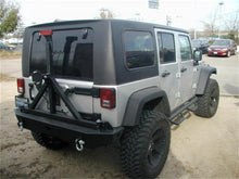 Load image into Gallery viewer, N-Fab Nerf Step 07-17 Jeep Wrangler JK 4 Door All - Tex. Black - W2W - 3in Side Steps N-Fab
