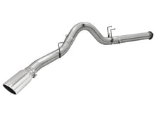 Load image into Gallery viewer, aFe Atlas Exhausts 5in DPF-Back Aluminized Steel Exhaust 2015 Ford Diesel V8 6.7L (td) Polished Tip DPF Back aFe
