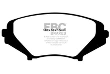 Load image into Gallery viewer, EBC 03-12 Mazda RX8 1.3 Rotary (Standard Suspension) Greenstuff Front Brake Pads Brake Pads - Performance EBC   
