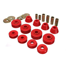 Load image into Gallery viewer, Energy Suspension Gm Cab Mount Set - Red Bushing Kits Energy Suspension
