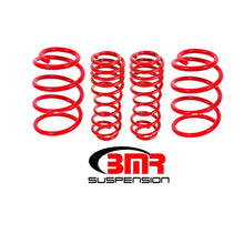 Load image into Gallery viewer, BMR 07-14 Shelby GT500 Performance Version Lowering Springs (Set Of 4) - Red Lowering Springs BMR Suspension
