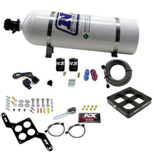 Load image into Gallery viewer, Nitrous Express Dominator Single Entry Billet Crossbar Stage 6 Nitrous Kit (50-300HP) w/15lb Bottle Nitrous Systems Nitrous Express
