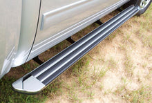 Load image into Gallery viewer, Lund 07-17 Chevy Silverado 1500 Ext. Cab (80in) Crossroads 80in. Running Board Kit - Chrome Running Boards LUND
