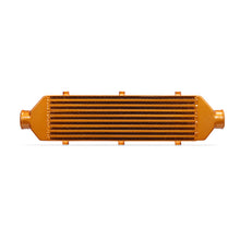 Load image into Gallery viewer, Mishimoto Universal Gold Z Line Intercooler Overall Size: 28x8x3 Core Size: 21x6x2.5 Inlet / Outlet Intercoolers Mishimoto
