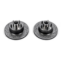 Load image into Gallery viewer, Power Stop 75-76 Chrysler Cordoba Front Evolution Drilled &amp; Slotted Rotors - Pair Brake Rotors - Slot &amp; Drilled PowerStop
