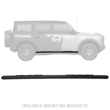 Load image into Gallery viewer, Go Rhino 18-20 Jeep Wrangler JLU 1000 Series Side Steps - Tex Blk Side Steps Go Rhino
