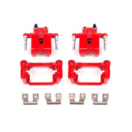 Power Stop 05-19 Chrysler 300 Rear Red Calipers w/Brackets - Pair Brake Calipers - Perf PowerStop   