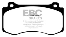 Load image into Gallery viewer, EBC 05-10 Chrysler 300C 6.1 SRT8 Bluestuff Front Brake Pads Brake Pads - Racing EBC   
