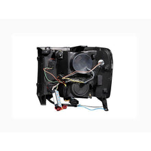 Load image into Gallery viewer, ANZO 2007-2013 Gmc Sierra 1500 Projector Headlights w/ Halo Black Headlights ANZO
