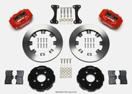 Wilwood Forged Dynalite Front Hat Kit 12.19in Red 00-04 PT Cruiser/03-04 SRT/4 Big Brake Kits Wilwood