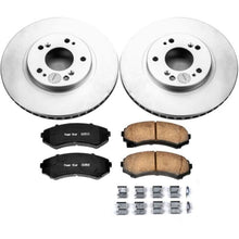 Load image into Gallery viewer, Power Stop 04-11 Mitsubishi Endeavor Front Z17 Evolution Geomet Coated Brake Kit Brake Kits - Performance Blank PowerStop
