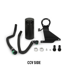 Load image into Gallery viewer, Mishimoto 11-14 Ford F-150 EcoBoost 3.5L Baffled Oil Catch Can Kit - Black Oil Catch Cans Mishimoto
