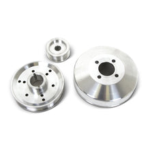 Load image into Gallery viewer, BBK 96-01 Mustang 4.6 GT Cobra Underdrive Pulley Kit - Lightweight CNC Billet Aluminum (3pc) Pulleys - Crank, Underdrive BBK
