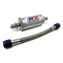 Load image into Gallery viewer, Nitrous Express 4AN Pure-Flo N2O Filter &amp; 7 Stainless Hose (Lifetime Cleanable) Nitrous Filters Nitrous Express
