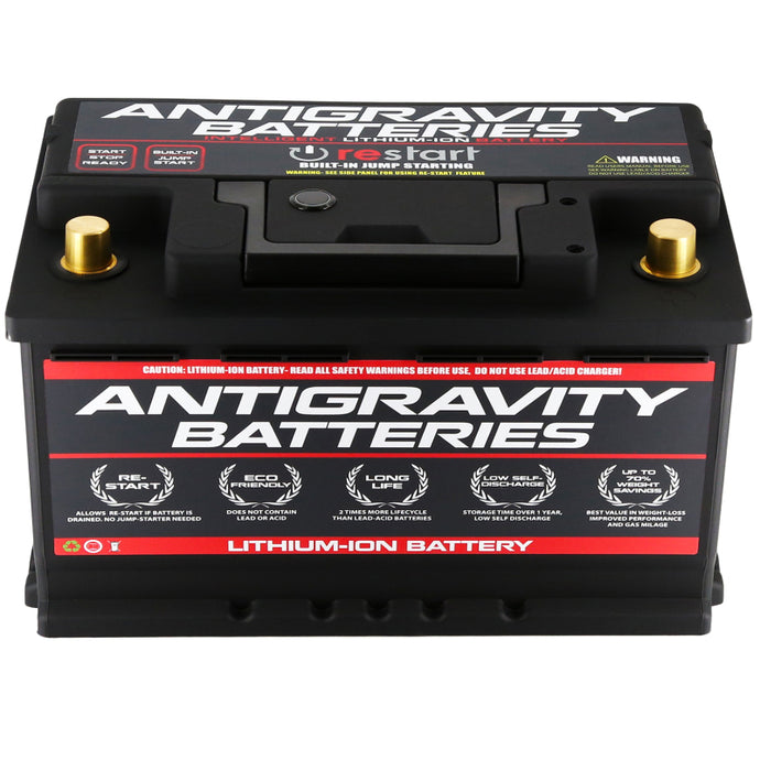 Antigravity H8/Group 49 Lithium Car Battery w/Re-Start Batteries Antigravity Batteries
