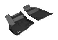 3D MAXpider 2017-2020 Chevrolet Bolt Ev Kagu 1st Row Floormat - Black Floor Mats - Rubber 3D MAXpider   